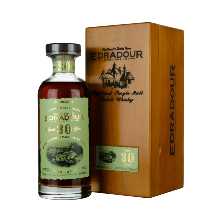 Rượu Whisky Edradour 30 Year Old Single Cask 200th Anniversary 1995 Bottled 2025