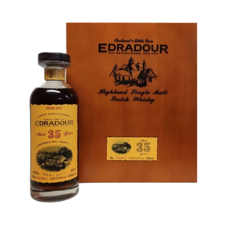 Rượu Whisky Edradour 35 Year Old Enigma No.1 200th Anniversary 1989 Bottled 2025