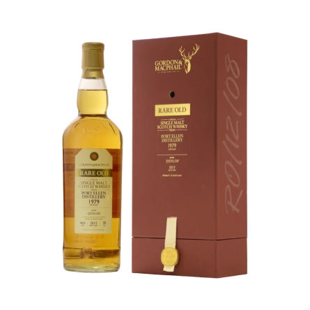 Rượu Whisky Port Ellen 34 Year Old Rare Old Gordon & MacPhail 1974