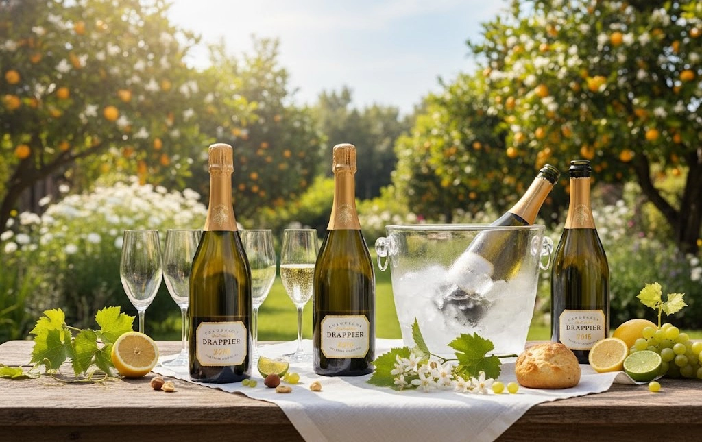 Rượu Champagne Pháp Drappier Millésime Exception Chất Lượng