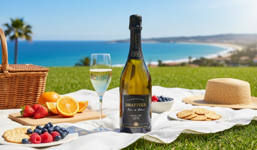 Rượu Champagne Pháp Drappier Blanc de Blancs Grand Cru Vintage