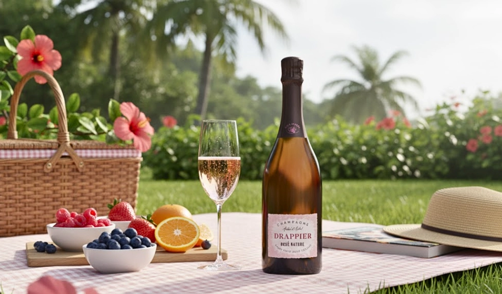 Rượu Champagne Pháp Drappier Brut Nature Zero Dosage Sans Ajout de Souffre