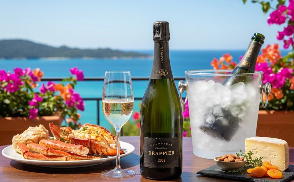 Rượu Champagne Pháp Drappier Reserve de lOenotheque 2003 Mượt Mà