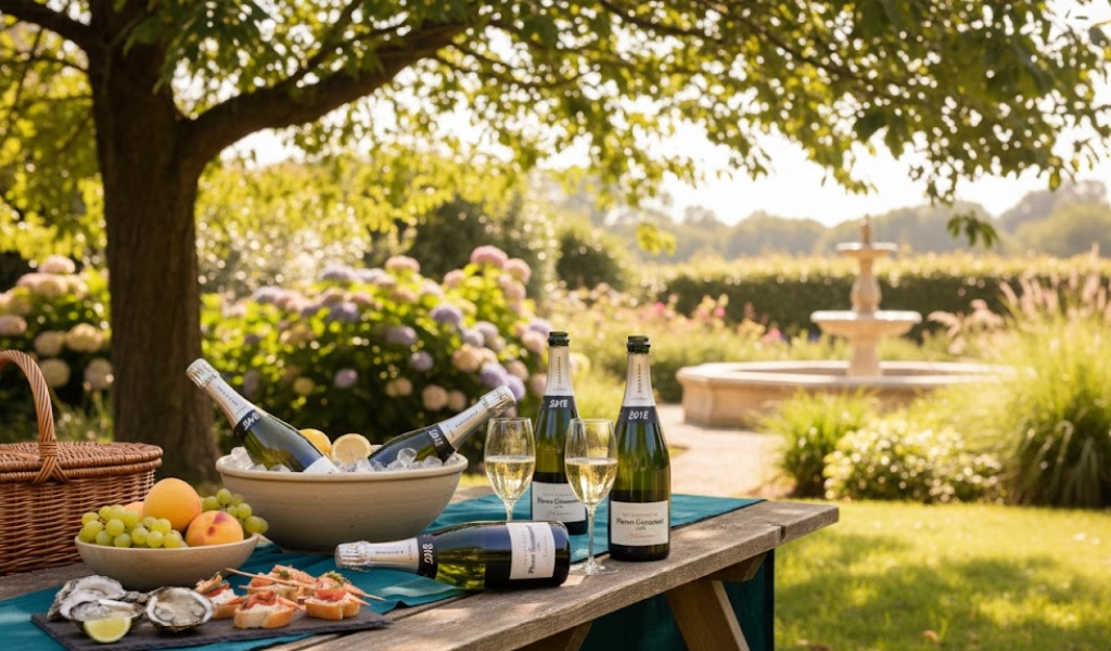 Rượu Champagne Pháp Pierre Gimonnet Brut Premier Cru Millesime Gastronome 2018