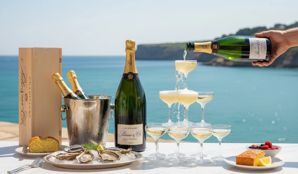 Champagne Palmer La Reserve Jeroboam 3L Hoàn Hảo