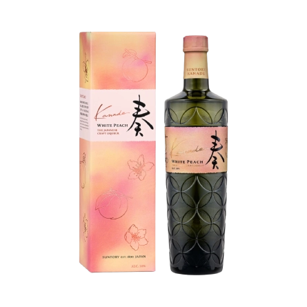 Rượu Liqueur Nhật Suntory Kanade White Peach Vị Hoa Anh Đào