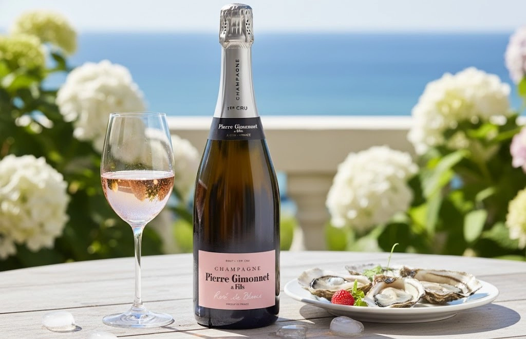Rượu Champagne Pháp Pierre Gimonnet Brut Rose Premier Cru 1.5L Hoàn Hảo
