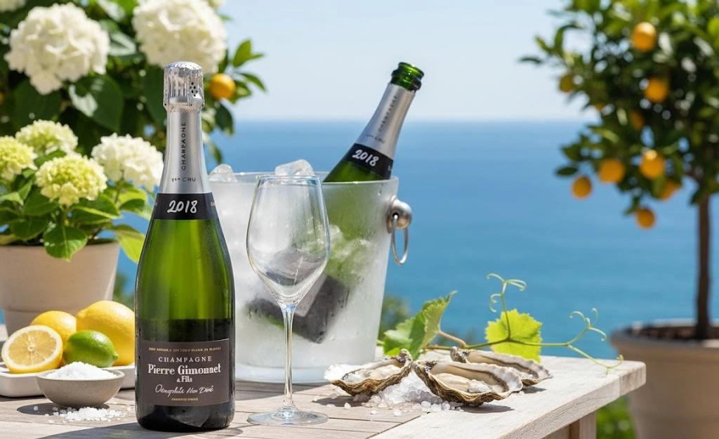 Champagne Gimonnet Nature Oenophile 2018 Thanh Lịch