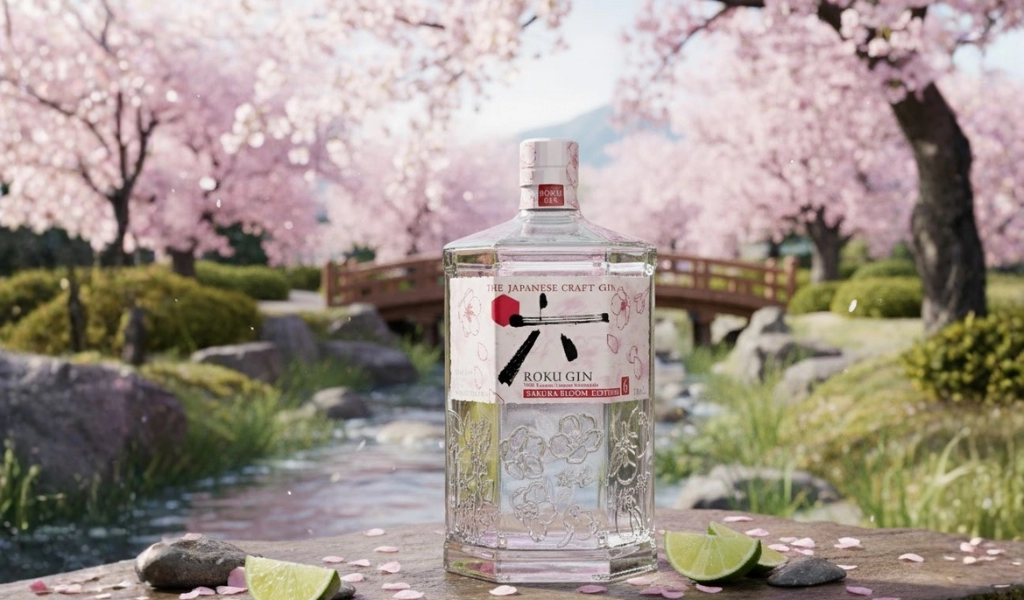 Rượu Gin Nhật Roku Sakura Bloom