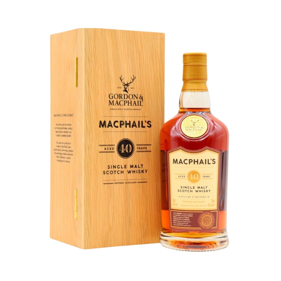Rượu Whisky Macphail's 40 Year Old Gordon & Macphail