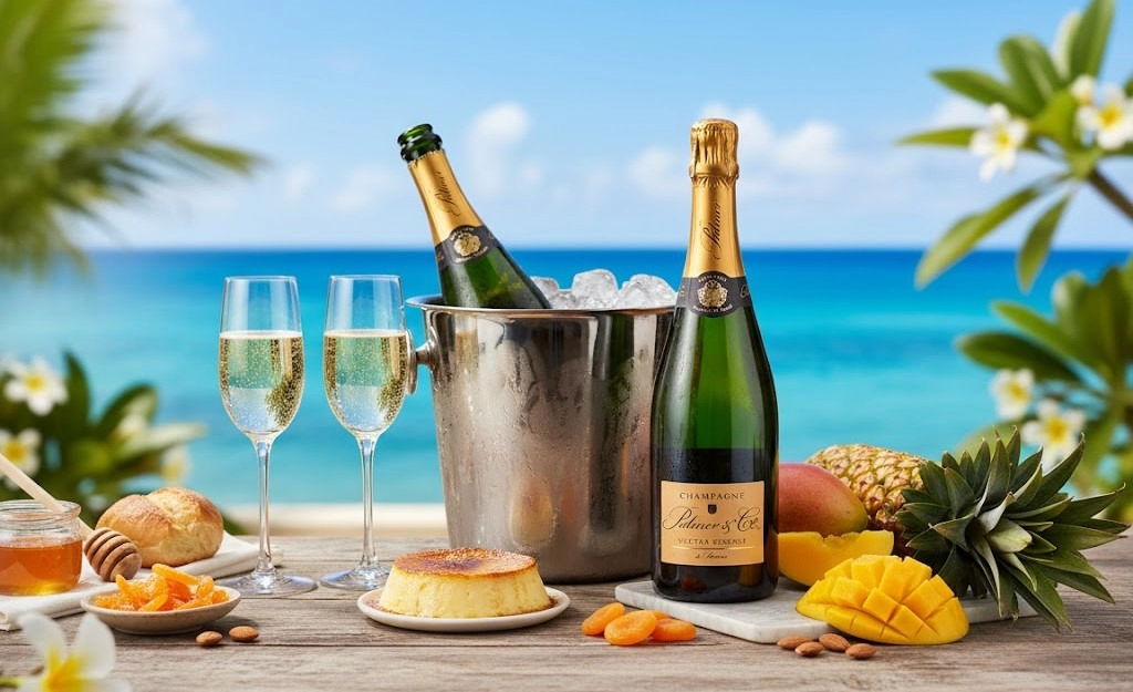 Rượu Champagne Pháp Palmer & Co Demi Sec Tươi Mới