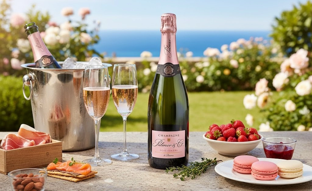 Champagne Palmer & Co Brut La Reserve Solera Rosé Mềm Mượt