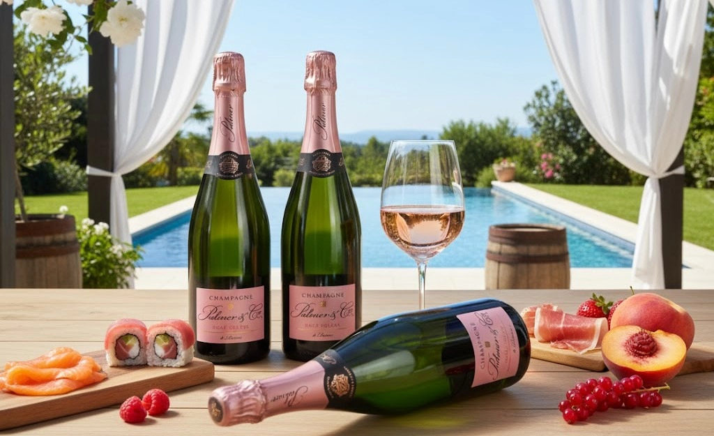 Champagne Palmer & Co Brut La Reserve Solera Rosé Phong Phú