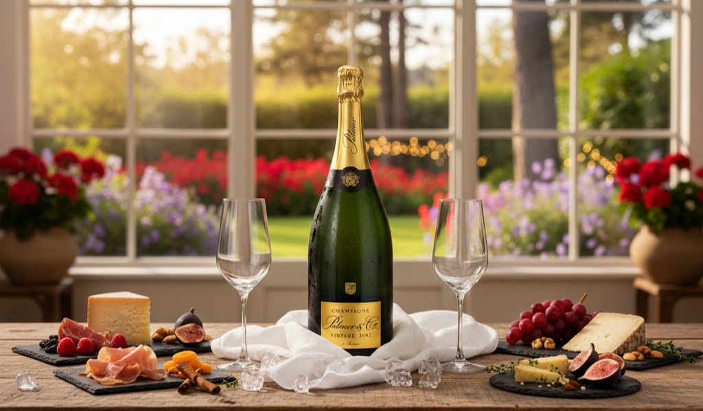 Rượu Champagne Pháp Palmer & Co Blanc de Noirs 1.5L