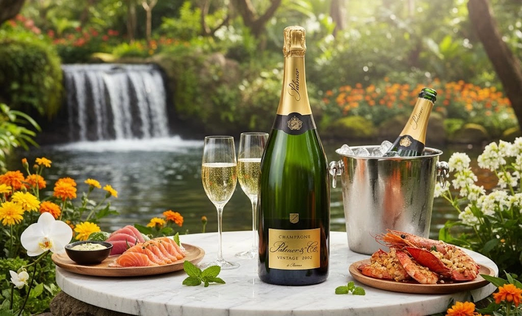 Champagne Pháp Palmer & Co Grands Terroirs 1.5L Vững Chắc