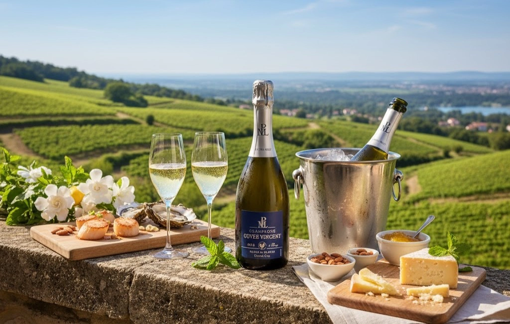 Champagne P. Louis Martin Blanc de Blancs 2015 Tươi Mới