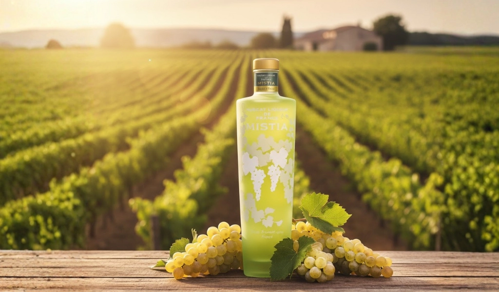 Rượu Liqueur Pháp Mistia Muscat Liqueur De France