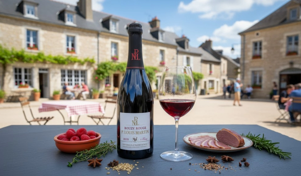 Rượu Champagne Pháp P. Louis Martin Bouzy Rouge Coteaux Champenois 2012