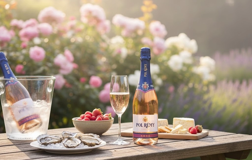 Sparkling Pháp Pol Remy Rose Tươi Mới