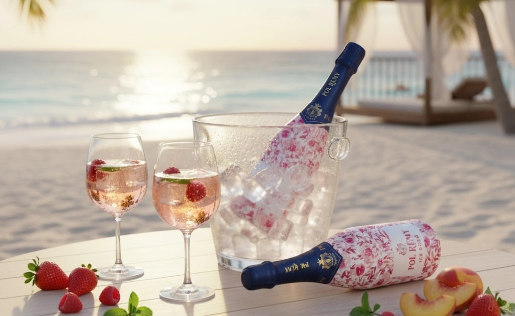 Rượu Sparkling Pháp Pol Remy Ice Rose Giá Mềm