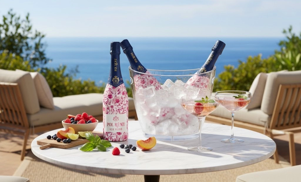 Rượu Sparkling Pháp Pol Remy Ice Rose Lý Tưởng