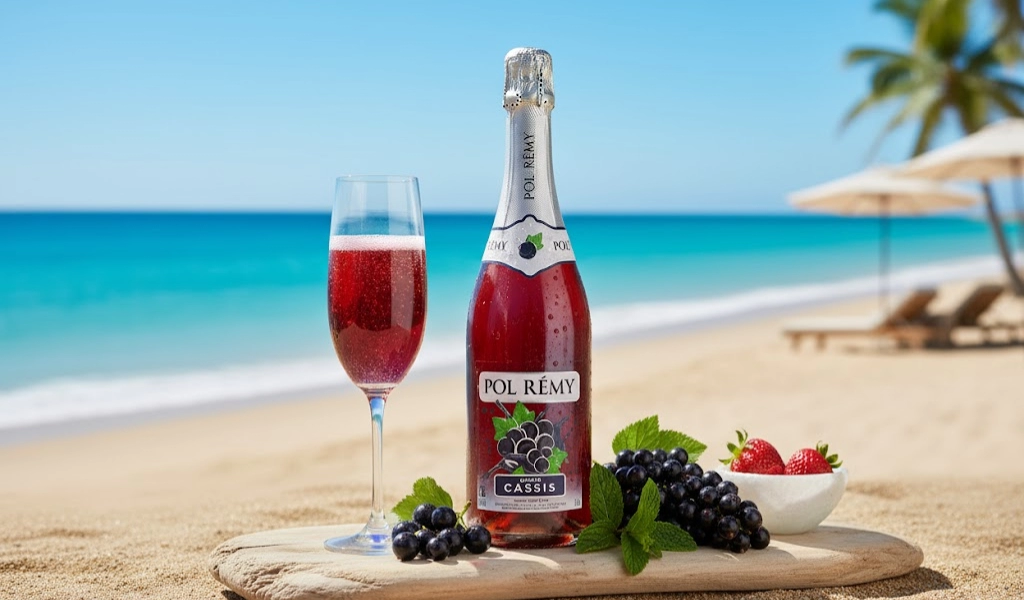Rượu Sparkling Pháp Pol Remy Cassis