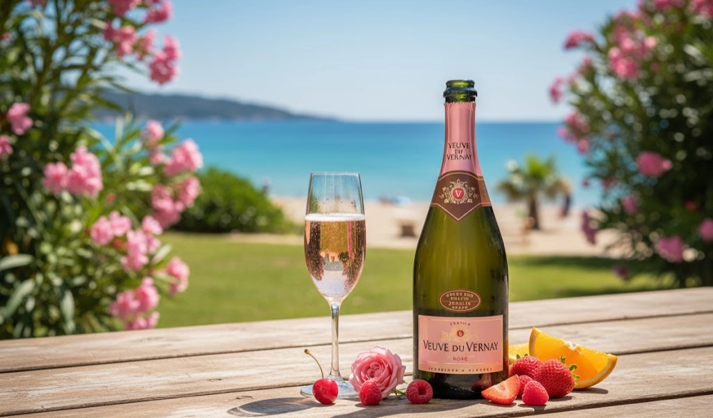 Rượu Sparkling Pháp Veuve Du Vernay Rose