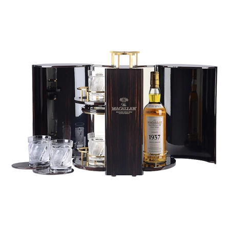 Rượu Whisky Macallan 37 Year Old Fine & Rare 1937 Kèm Set Quà Tantalus