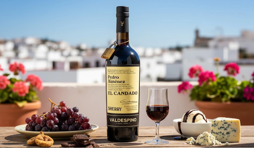 Rượu Vang Cường Hóa Tây Ban Nha Valdespino El Candado Pedro Ximenez Sherry