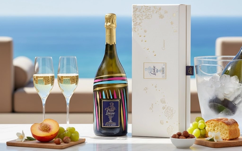 Champagne Pommery Cuvee Louise 2004 Gift Box Dai Dẳng
