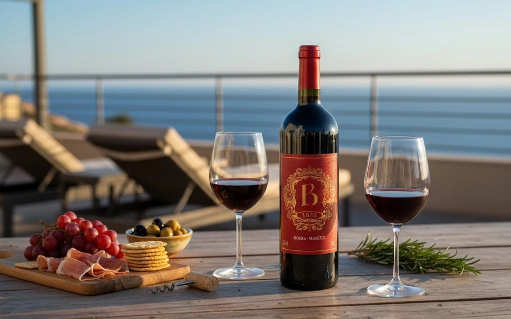 Vang Đỏ Borie Manoux Rivage B1870 Chất Lượng