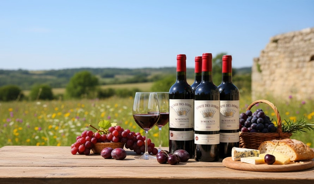 Rượu Vang Đỏ Pháp Borie Manoux Comte des Bories