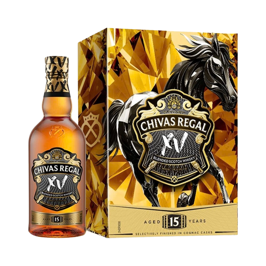 Rượu Whisky Chivas 15 Year Old Hộp Quà Tết 2026