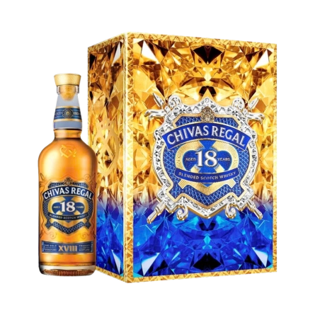 Rượu Whisky Chivas 18 Year Old Gold Signature Hộp Quà Tết 2026