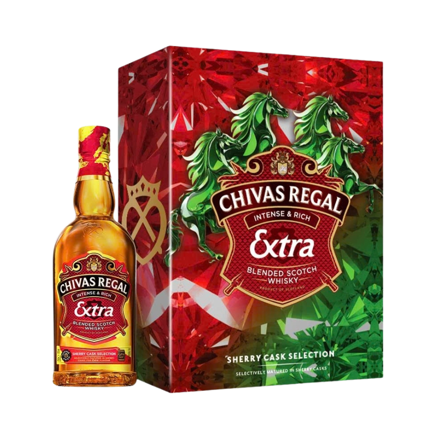 Rượu Whisky Chivas Extra Sherry Cask Selection Hộp Quà Tết 2026