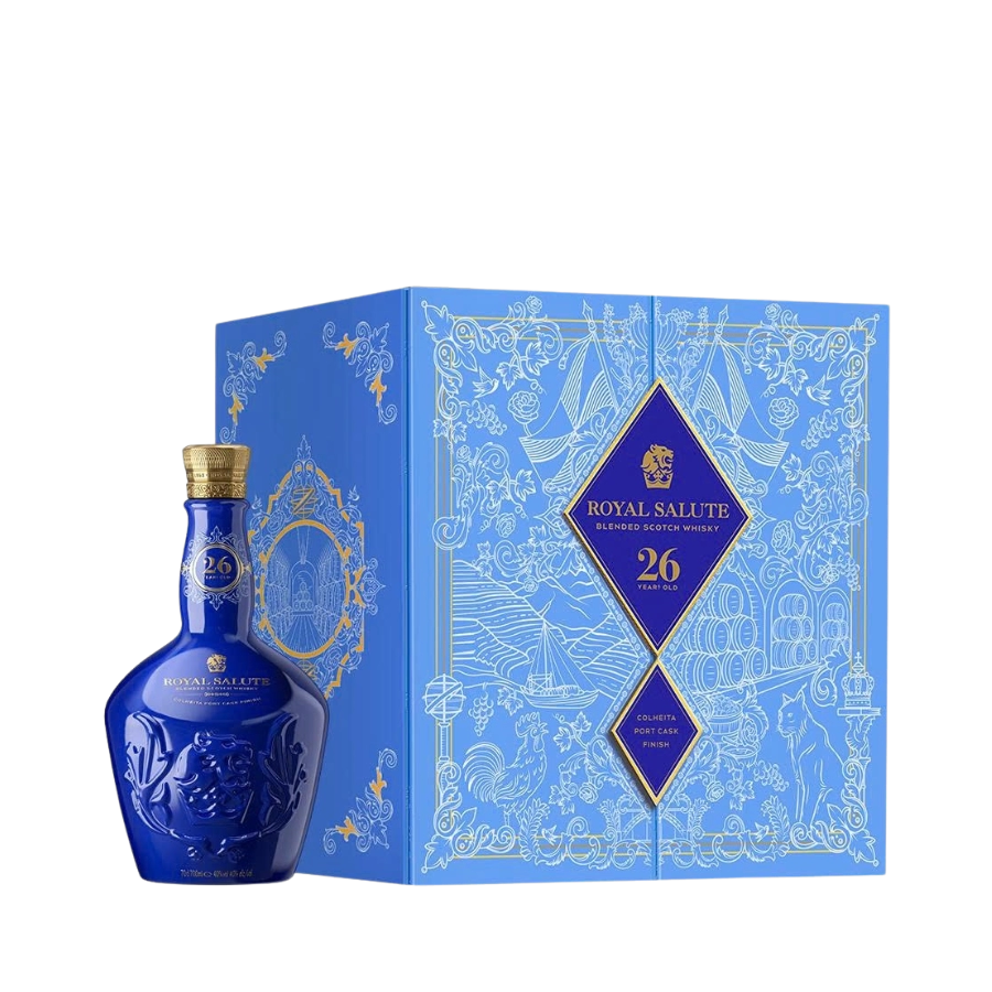 Rượu Whisky Royal Salute 26 Year Old Colheita Port Cask Finish Hộp Quà Tết 2026