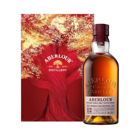 Rượu Whisky Aberlour 12 Year Old Double Cask Mat Ured Speyside Hộp Quà Tết 2026