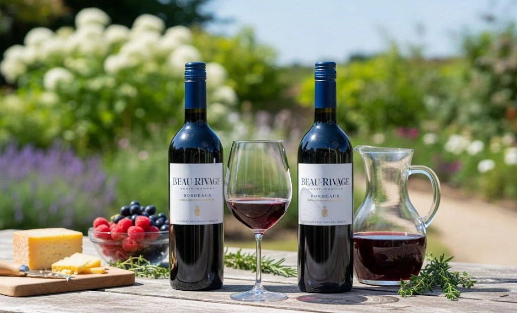 Vang Đỏ Borie Manoux Beau Rivage Rouge Phù Hợp