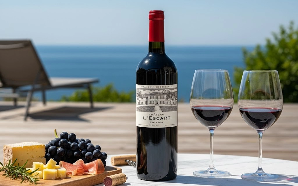 Borie Manoux Chateau L'Escart Biodynamic Mượt Mà