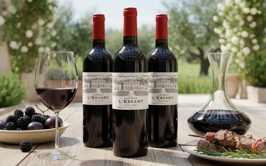 Borie Manoux Chateau L'Escart Biodynamic Thanh Lịch