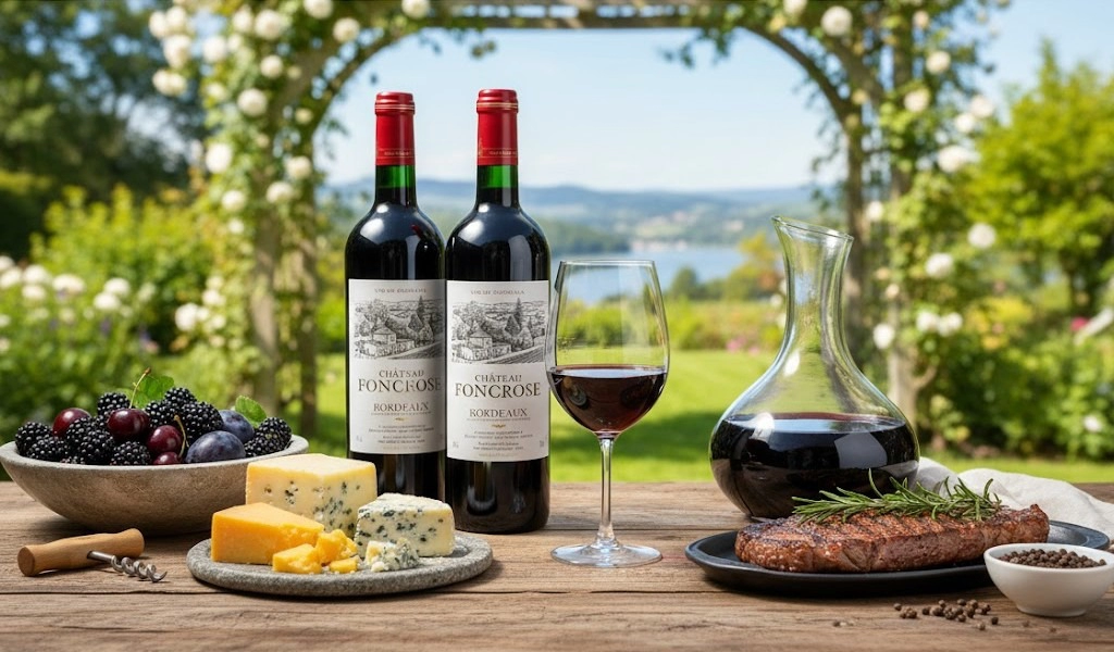 Borie Manoux Chateau Foncrose Rouge Cân Đối