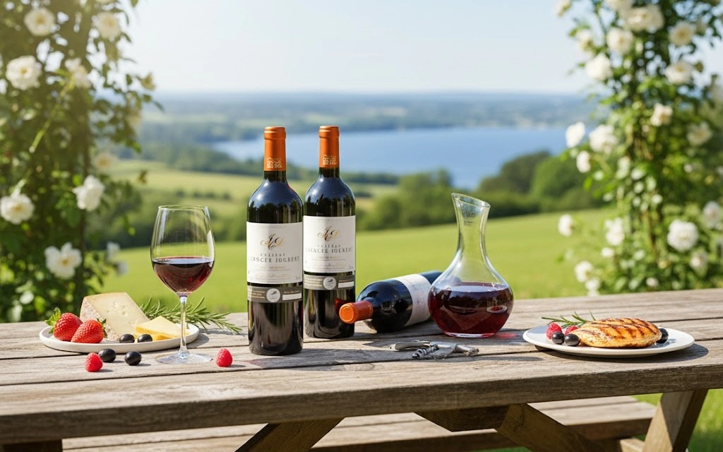 Vang Đỏ Pháp Borie Manoux Chateau Laroche Joubert Tươi Mới