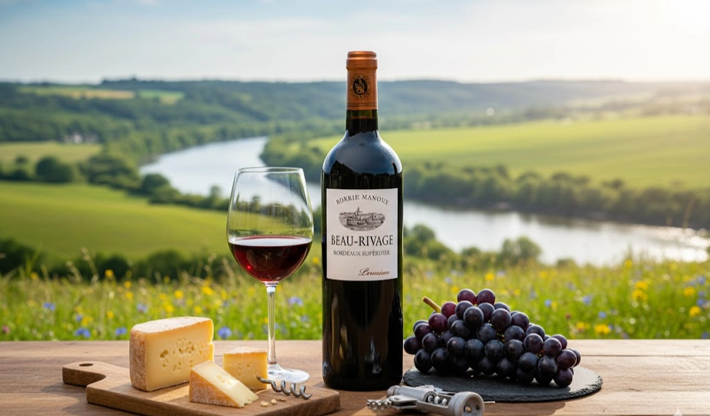 Rượu Vang Đỏ Pháp Borie Manoux Beau Rivage Bordeaux Superieur