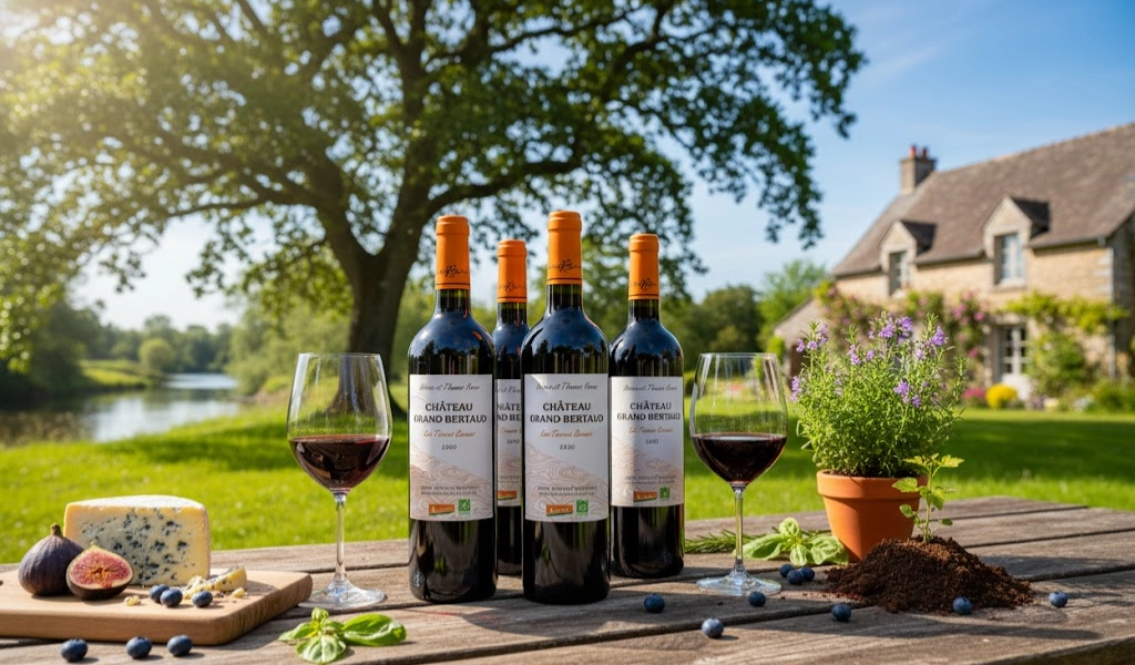 Borie Manoux Chateau Grand Bertaud Biodynamic