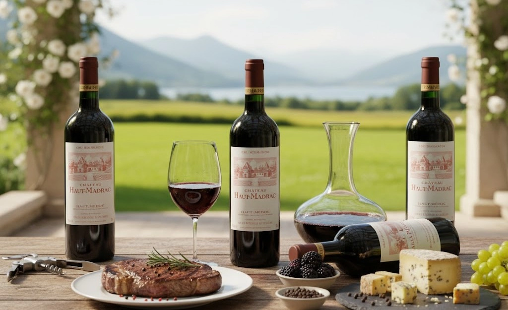 Vang Đỏ Borie Manoux Chateau Haut Madrac Cru Bourgeois Bền Vững