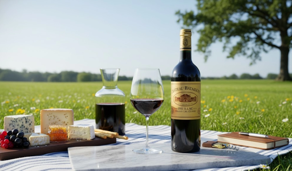 Rượu Vang Đỏ Pháp Borie Manoux Chateau Batailley 5th Grand Cru Classe 1975