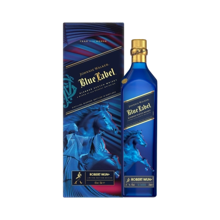 Rượu Whisky Johnnie Walker Blue Label Robert Wun Hộp Quà Tết 2026