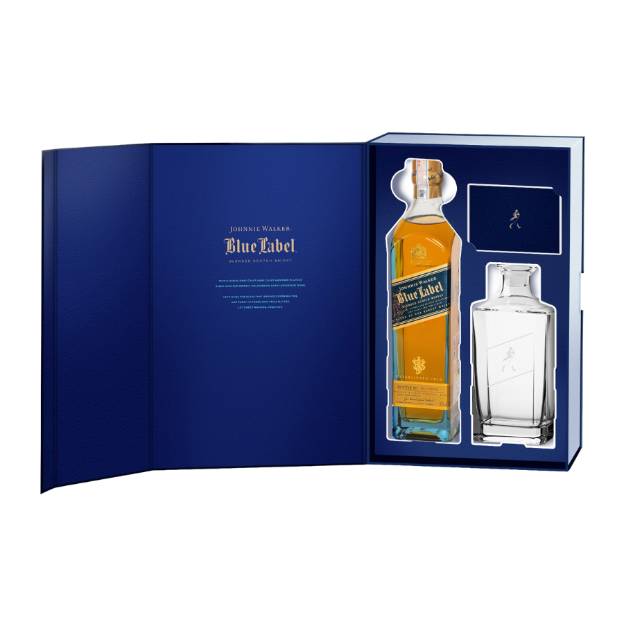 Rượu Whisky Johnnie Walker Blue Label Hộp Quà Tết 2026