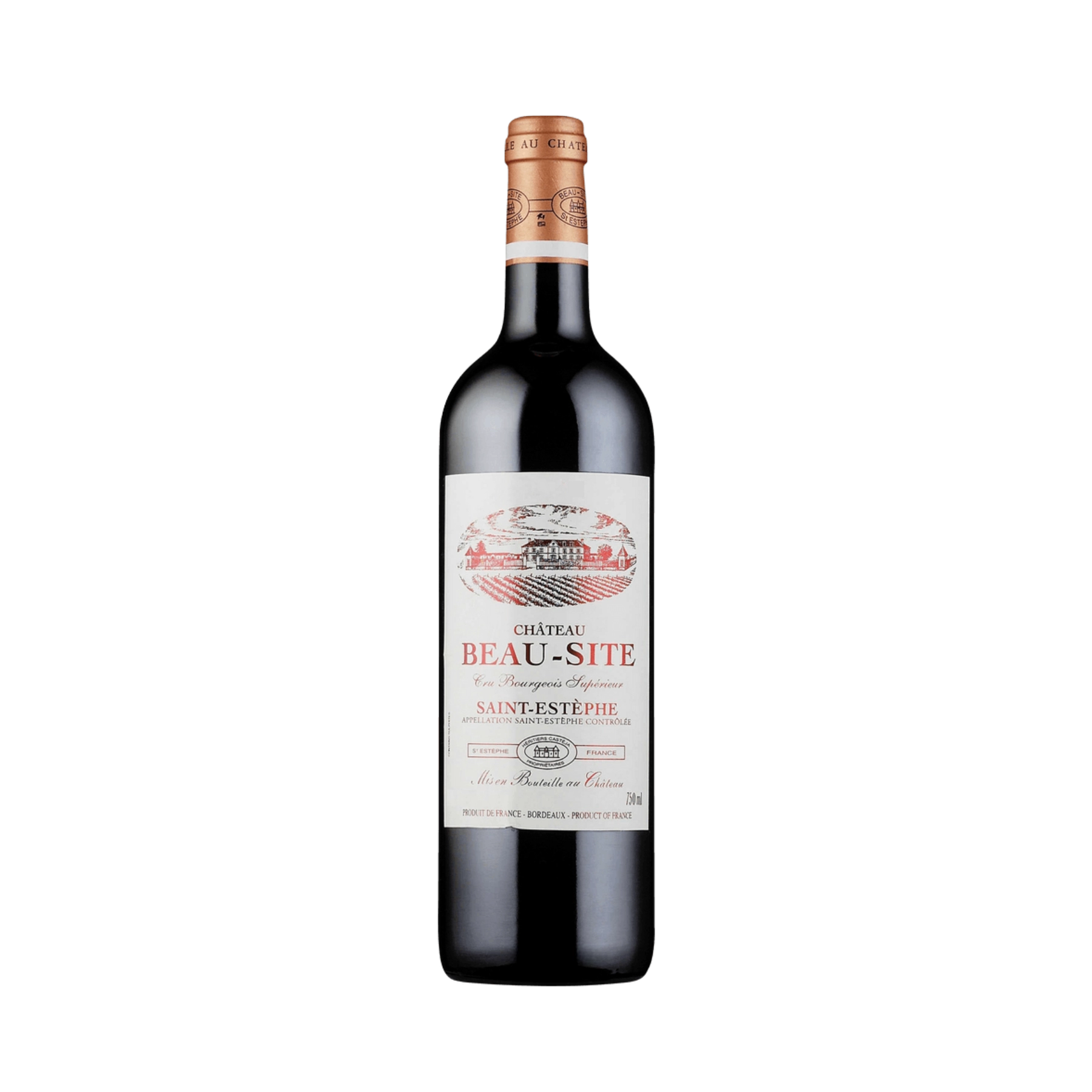 Rượu Vang Đỏ Pháp Borie Manoux Chateau Beau Site Cru Bourgeois Superieur 2016