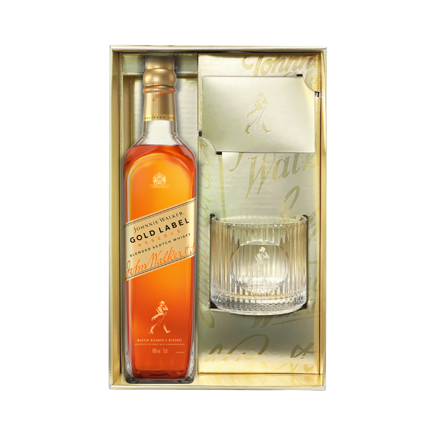 Rượu Whisky Johnnie Walker Gold Label Reserve Hộp Quà Tết 2026